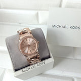 Michael Kors Nini Quartz Crystals Rose Gold Dial Rose Go Watch For Women - MK3236 Authentic Buy Shop Now