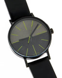 Calvin Klein Boost Black Dial Black Leather Strap Watch for Men - K7Y214CL Authentic Buy Shop Now