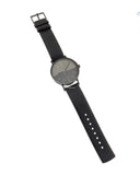 Calvin Klein Boost Black Dial Black Leather Strap Watch for Men - K7Y214CL Authentic Buy Shop Now
