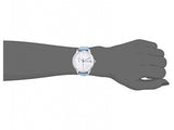 Tommy Hilfiger Brooke Silver Dial Blue Leather Strap Watch for Women - 1782023 Authentic Buy Shop Now