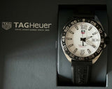 Tag Heuer Formula 1 Quartz White Dial Black Rubber Strap Watch for Men - WAZ1111.FT8023 Authentic Buy Shop Now