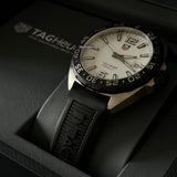 Tag Heuer Formula 1 Quartz White Dial Black Rubber Strap Watch for Men - WAZ1111.FT8023 Authentic Buy Shop Now