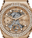 Guess Fusion Chronograph Rose Gold Dial Rose Gold Steel Strap Watch for Women - GW0552L3 Authentic Buy Shop Now
