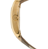 Burberry Nova Gold Tone Square Dial Leather Strap Watch for Women - BU1582 Authentic Buy Shop Now