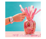 Guess Crush Crystals Silver Dial Pink Rubber Strap Watch for Women - W1223L1 Authentic Buy Shop Now
