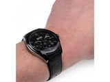 Hugo Boss Onyx Black Dial Black Leather Strap Watch for Men - 1513367 Authentic Buy Shop Now