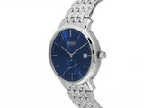 Hugo Boss Corporal Blue Dial Silver Steel Strap Watch for Men - 1513642 Authentic Buy Shop Now