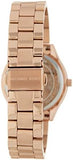 Michael Kors Mini Slim Runway Rose Gold Dial Rose Gold Steel Strap Watch For Women - MK3457 Authentic Buy Shop Now