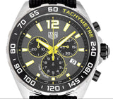 Tag Heuer Formula 1 Chronograph Grey Dial Black Nylon Strap Watch for Men - CAZ101AG.FC8304 Authentic Buy Shop Now
