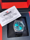 Tissot PRX Green Dial Silver Steel Strap Watch for Men - T137.410.33.091.00 Authentic Buy Shop Now