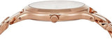 Michael Kors Runway Three-Hand Silver Dial Rose Gold Steel Strap Watch for Women - MK7473 Authentic Buy Shop Now