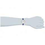 Marc Jacobs Sally White Dial Blue Leather Strap Watch for Women - MBM1354 Authentic Buy Shop Now