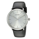 Calvin Klein High Noon Quartz White Dial Black Leather Strap Watch for Men - K8M211C6 Authentic Buy Shop Now