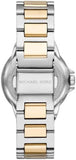 Michael Kors Camille Multifunction Silver Dial Two Tone Steel Strap Watch For Women - MK6982 Authentic Buy Shop Now