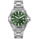 Tag Heuer Aquaracer Green Dial Watch for Men - WAY2015.BA0927 Authentic Buy Shop Now
