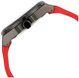 Guess Legacy Black Dial Red Silicone Strap Watch for Men - W1049G6 Authentic Buy Shop Now