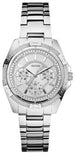 Guess Mini Phantom Silver Dial Silver Steel Strap Watch for Women - W0235L1 Authentic Buy Shop Now