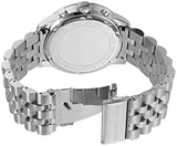 Michael Kors Cunningham Chronograph Blue Dial Silver Steel Strap Watch For Men - MK8999 Authentic Buy Shop Now