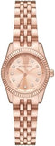Michael Kors Lexington Three Hand Rose Gold Dial Rose Gold Steel Strap Watch For Women - MK4739 Authentic Buy Shop Now