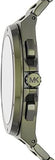 Michael Kors Lennox Chronograph Green Dial Green Steel Strap Watch For Men - MK9103 Authentic Buy Shop Now