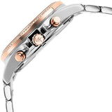 Michael Kors Whitney Chronograph Silver Dial Two Tone Steel Strap Watch For Women - MK7225 Authentic Buy Shop Now