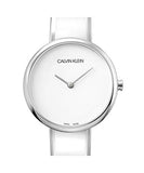 Calvin Klein Seduce White Dial Two Tone Steel Strap Watch for Women - K4E2N116 Authentic Buy Shop Now