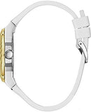 Guess Zena Analog White Dial White Rubber Strap Watch For Women - W1094L1 Authentic Buy Shop Now
