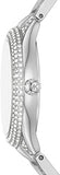 Michael Kors Sylvia Mother of Pearl Dial Silver Steel Strap Watch For Women - MK4657 Authentic Buy Shop Now