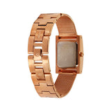 Guess Nouveau Diamonds Rose Gold Dial Rose Gold Mesh Bracelet Watch for Women - W0127L3 Authentic Buy Shop Now