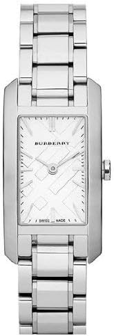 Burberry Heritage Silver Dial Silver Steel Strap Watch For Women - BU9500 Authentic Buy Shop Now