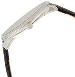 Calvin Klein Minimal Black Dial Black Leather Strap Watch for Women - K3M231C4 Authentic Buy Shop Now
