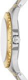Michael Kors Everest Three Hand Silver Dial Two Tone Steel Strap Watch For Men - MK9141 Authentic Buy Shop Now