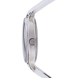 Calvin Klein Skirt White Dial White Leather Strap Watch for Women - K2U231KW Authentic Buy Shop Now