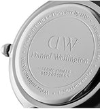 Daniel Wellington Petite Cornwall Black Dial Black Nylon Strap Watch For Women - DW00100248 Authentic Buy Shop Now