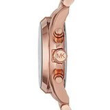 Michael Kors Bradshaw Black Dial Rose Gold Steel Strap Watch for Women - MK5854 Authentic Buy Shop Now