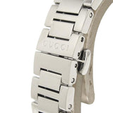 Gucci GG2570 Diamonds Black Dial Silver Steel Strap Watch For Women - YA142503 Authentic Buy Shop Now