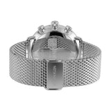 Calvin Klein High Noon Chronograph Blue Dial Silver Mesh Bracelet Watch for Men - K8M2712N Authentic Buy Shop Now