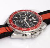 Tag Heuer Formula 1 McLaren Limited Edition Chronograph Black Dial Two Tone NATO Strap Watch for Men - CAZ1112.FC8188 Authentic Buy Shop Now