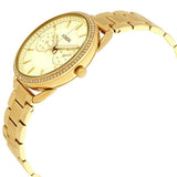 Fossil Tailor Gold Dial Gold Steel Strap Watch for Women - ES4263 Authentic Buy Shop Now