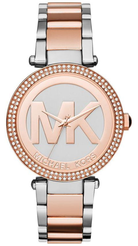 Michael Kors Parker Gold Dial Two Tone Steel Strap Watch for Women - MK6314 Authentic Buy Shop Now