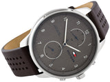 Tommy Hilfiger Chase Quartz Brown Dial Brown Leather Strap Watch for Men - 1791579 Authentic Buy Shop Now