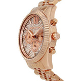 Michael Kors Lexington Rose Gold Dial Rose Gold Stainless Steel Strap Watch for Men - MK8580 Authentic Buy Shop Now