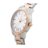 Michael Kors Slim Runway White Dial Two Tone Watch for Women - MK3204B Authentic Buy Shop Now