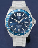 Tag Heuer Formula 1 Bucherer Blue Edition Blue Dial Silver Steel Strap Watch for Men - WAZ2015.BA0842 Authentic Buy Shop Now