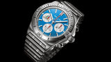 Breitling Chronomat B01 42 Six Nations Italy Blue Dial Silver Steel Strap Watch for Men - AB0134A41C1A1 Authentic Buy Shop Now
