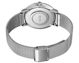 Hugo Boss Jackson Quartz Black Dial Silver Mesh Bracelet Watch For Men - 1513514 Authentic Buy Shop Now