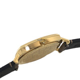Gucci Grip Disney Mickey Mouse Gold Dial Brown Leather Strap Watch For Women - YA157420 Authentic Buy Shop Now