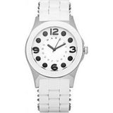 Marc Jacobs Rock White Dial White Silicone Strap Watch for Women - MBM2532 Authentic Buy Shop Now