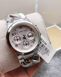 Michael Kors Runway Twist Silver Dial Silver Stainless Steel Strap Watch for Women - MK3149 Authentic Buy Shop Now