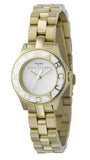 Marc Jacobs Amy White Dial Gold Steel Strap Watch for Women - MBM3051 Authentic Buy Shop Now